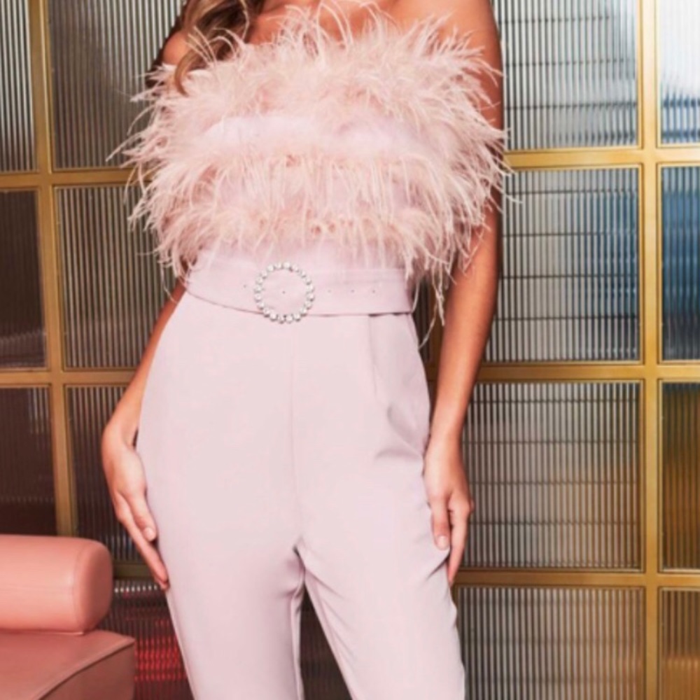 Mauve Lavish Alice jump suit